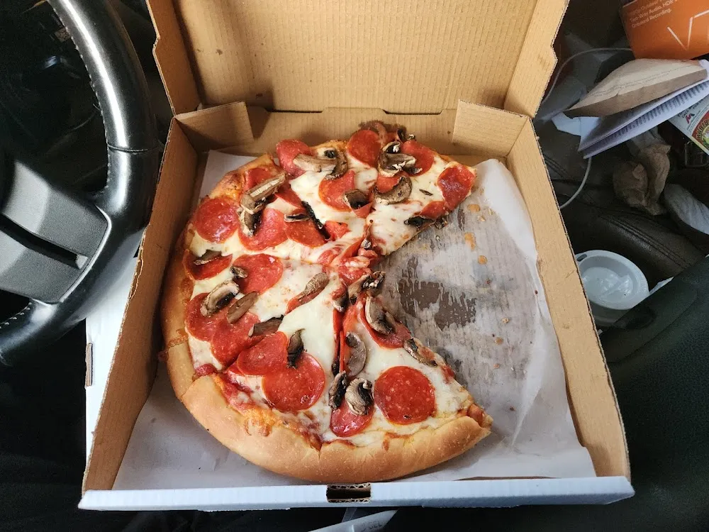 12 Pepperoni and Mushroom