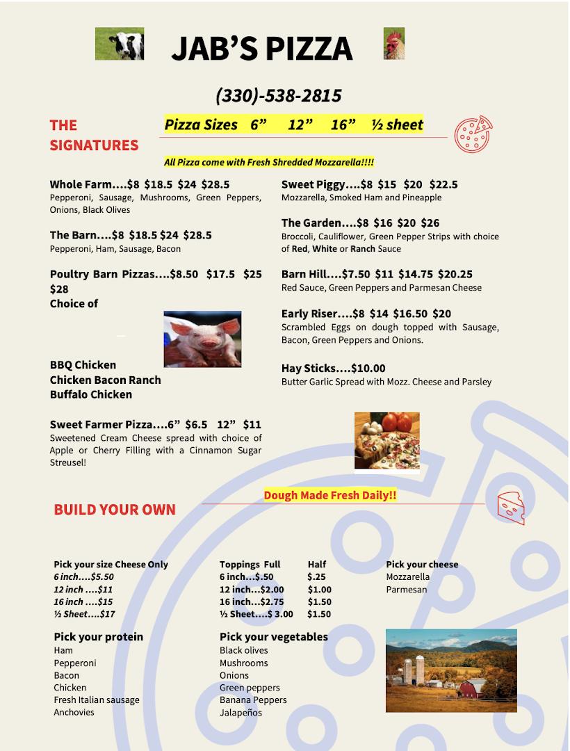 Jab's Pizza Barn